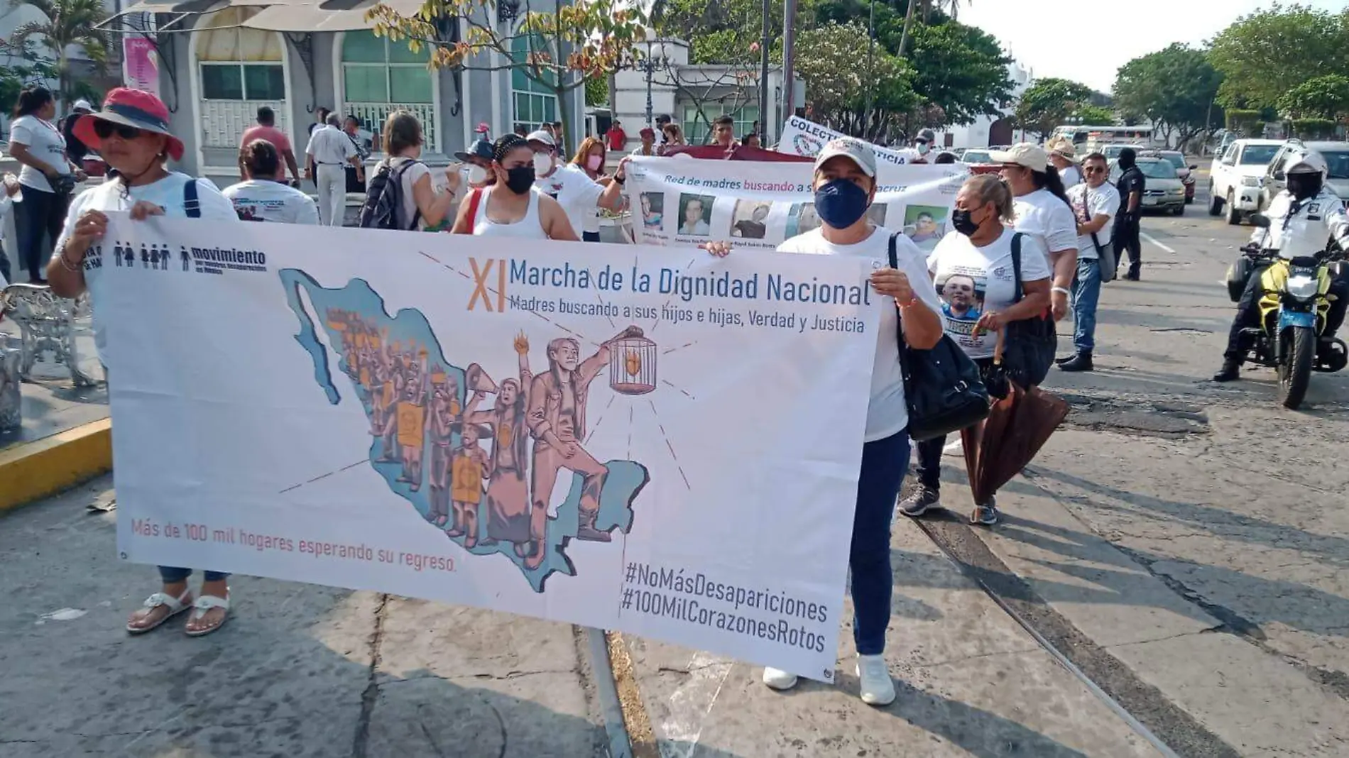 Marcha de madres de desaparecidos